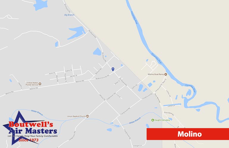 boutwell's air masters - air conditioning and heating services in molino florida